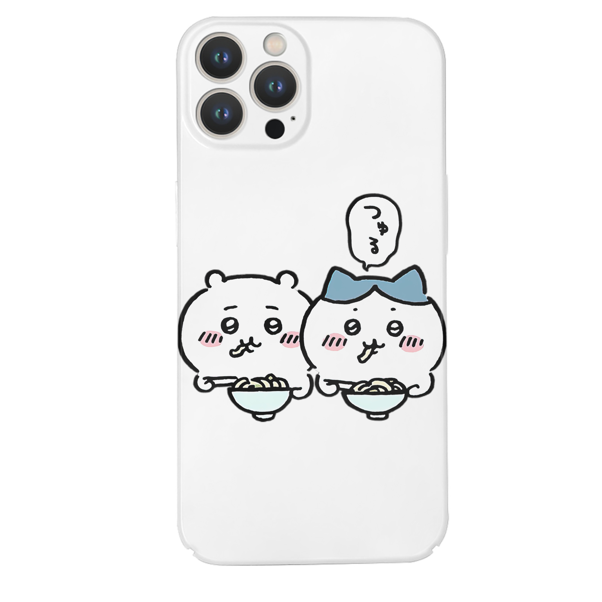 （画像用） ちいかわ ハチワレ Chii-kawa hachiware 【iPhone 14シリーズ対応】ハードケース